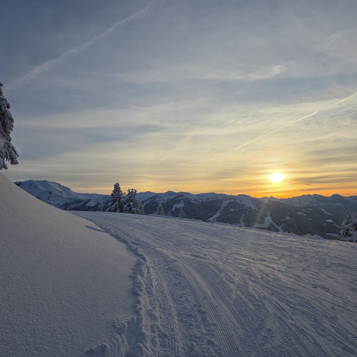 Fin de journée — Megève
